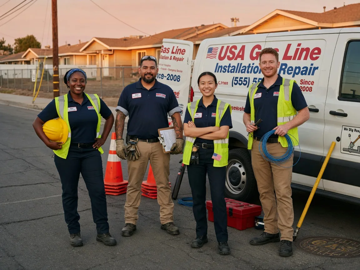 Gas Line Installation company in Musella, GA